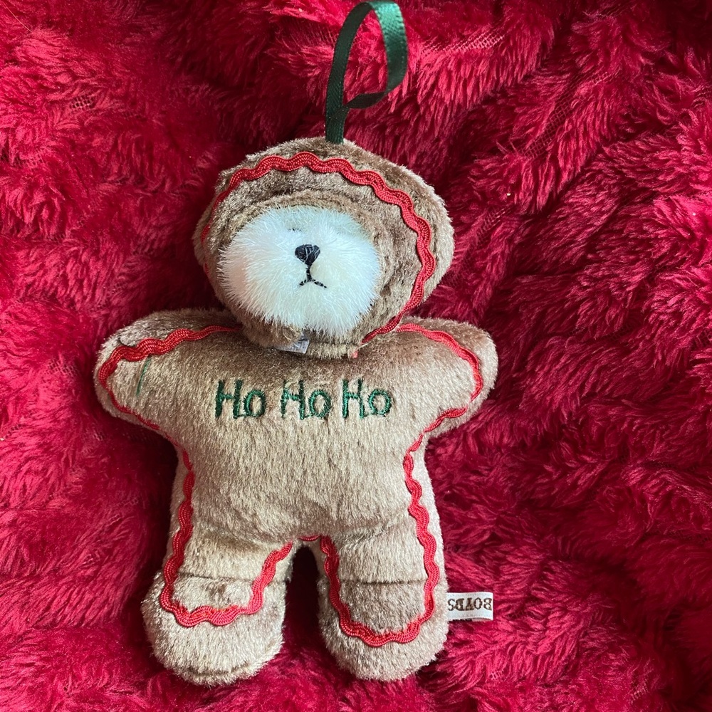 Boyds Teddy Gingerbread Ornament